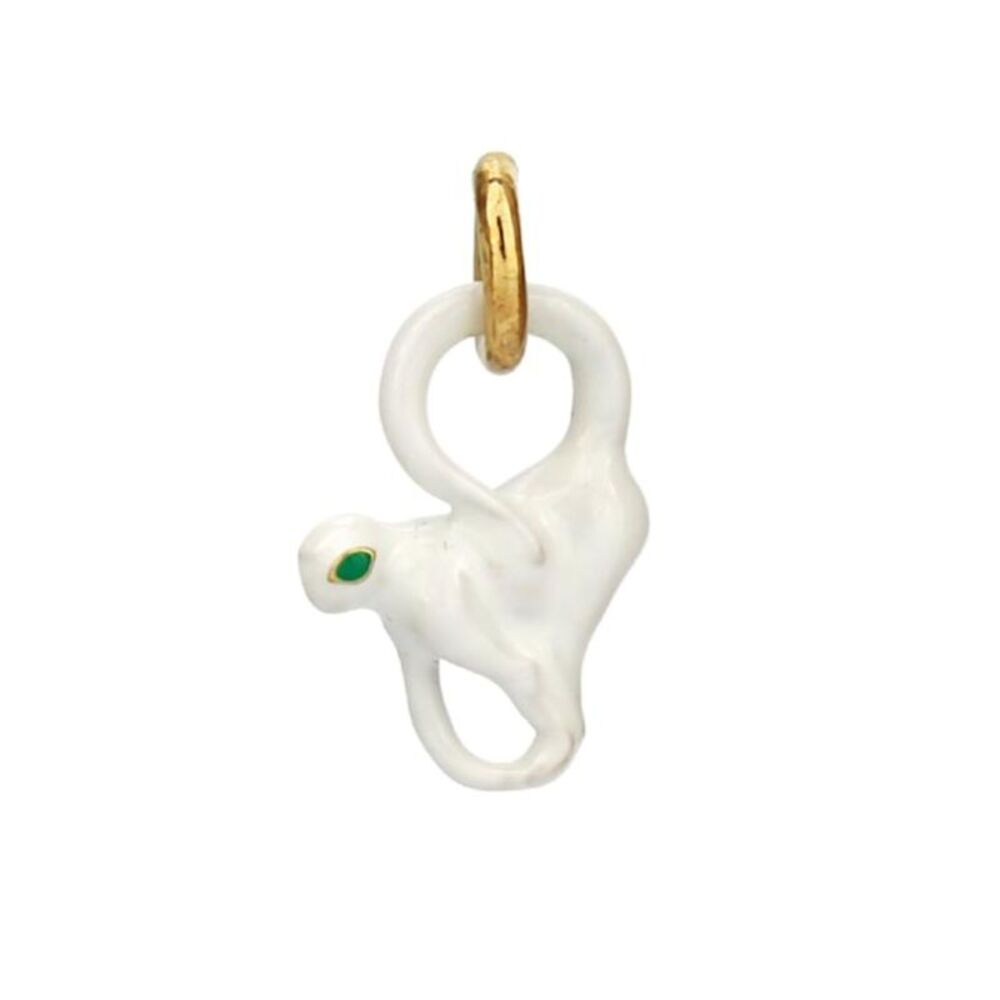 Bottega Veneta Monkey Jewelry Charm White